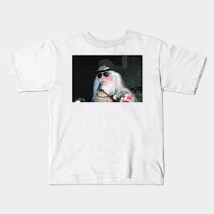 Leon Russell Photograph Kids T-Shirt